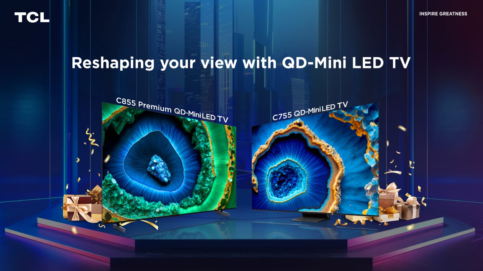 TCL unveils latest C855 QD-Mini LED TV in KSA; invites fans to exclusive offline gaming tournament