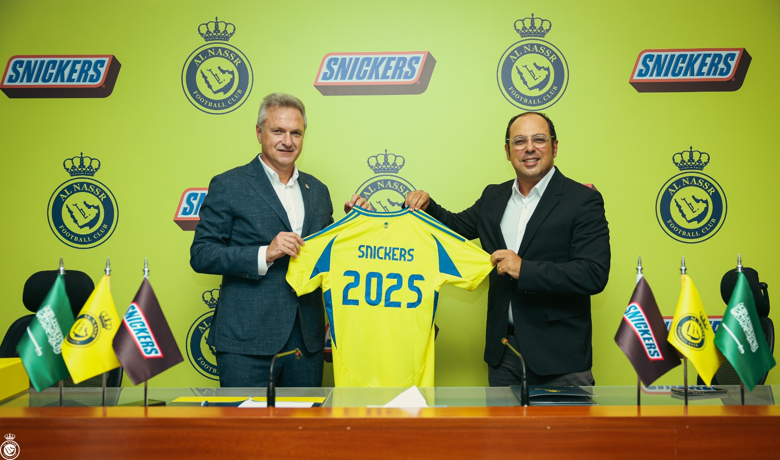 Snickers Announced as Platinum Sponsor of Al Nassr Football Club for the 2024/2025 Season