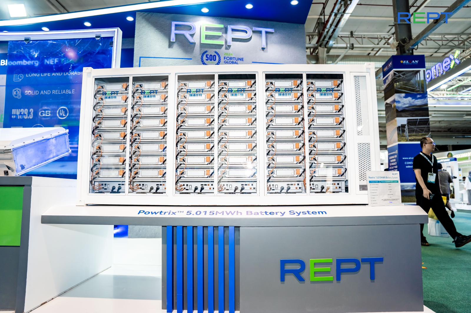 REPT BATTERO Highlights Energy Storage Solutions at Saudi Solar & Storage Live KSA 2024