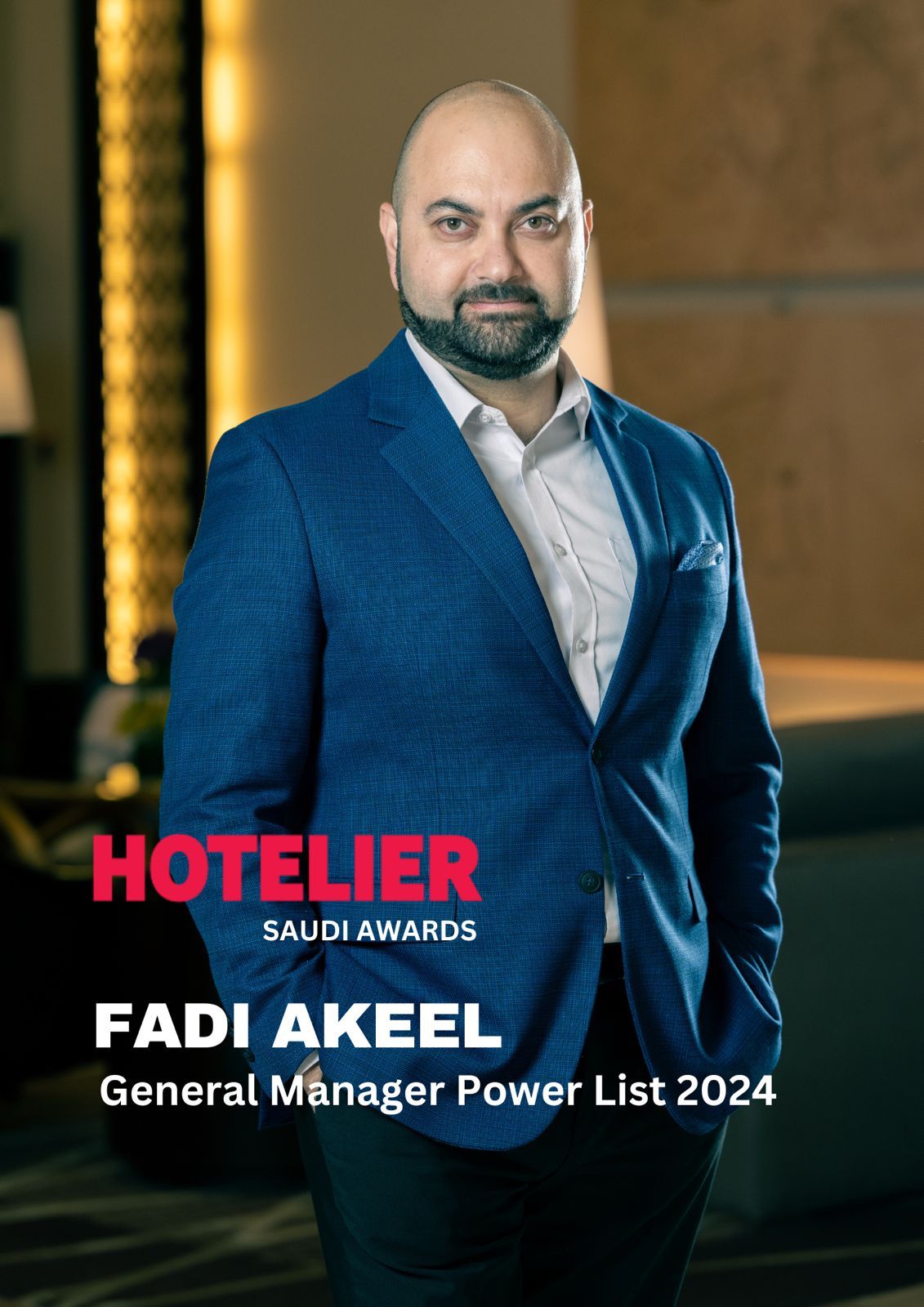 Mr. Fadi Akeel Recognized in Hotelier’s General Manager Power List 2024