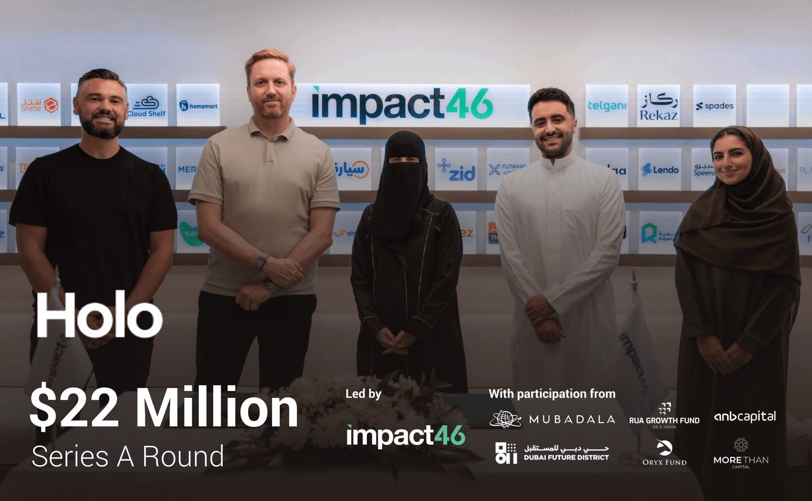 Holo Closes $22M round to accelerate homeownership goals of The Kingdom of Saudi Arabia through fintech innovation