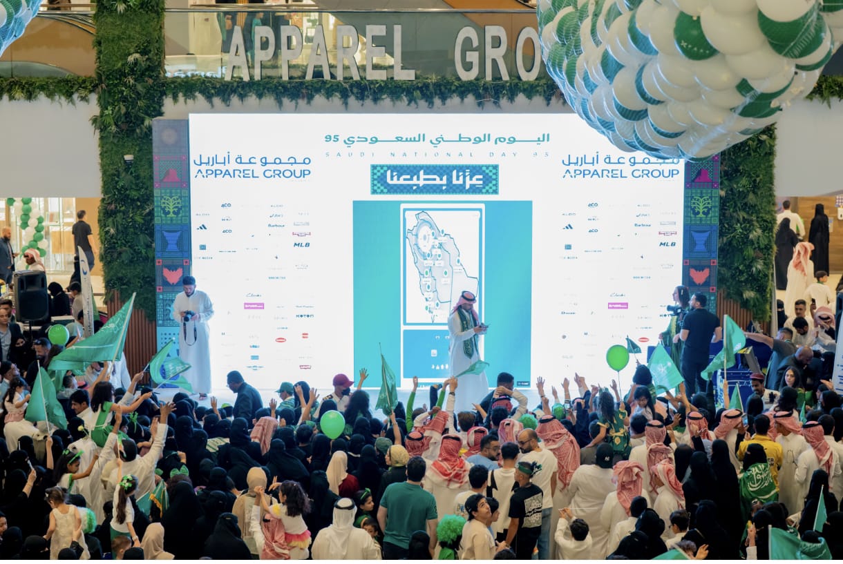 In celebration of Saudi National Day, Apparel Group concludes its exclusive campaign with a grand event at Park Avenue Mall in collaboration with Alesayi Motors