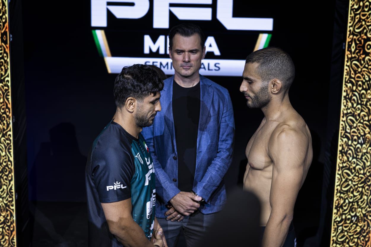المقاتلون يتخطون مرحلة الميزان استعداداً لنصف نهائي بطولة PFL MENA في الرياض