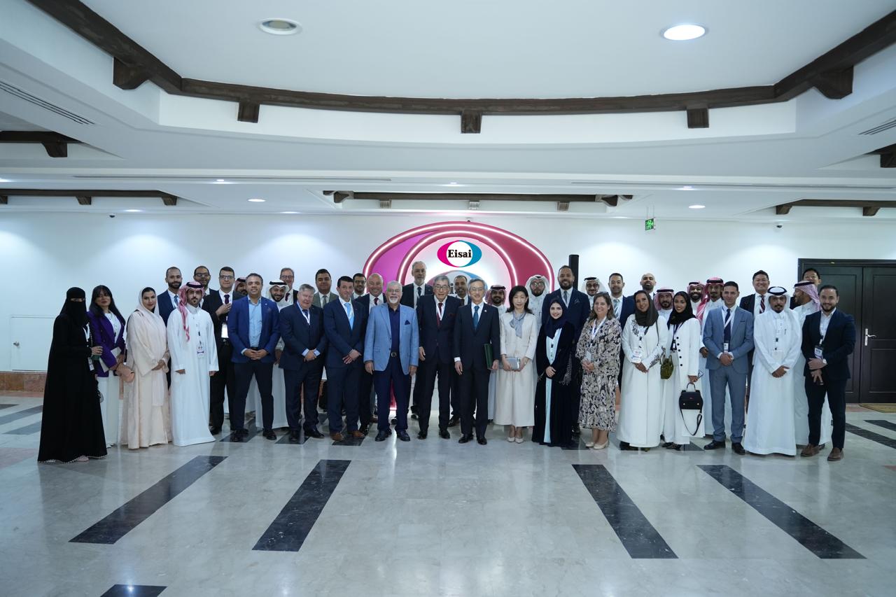 بحضور السفير الياباني وكبار التنفيذيين في الشركة شركة إييساي للأدوية تدشن فرعًا جديدًا في المملكة العربية السعودية لتعزيز رعاية المرضى في مجالات مرض الزهايمر، الأرق، والأورام