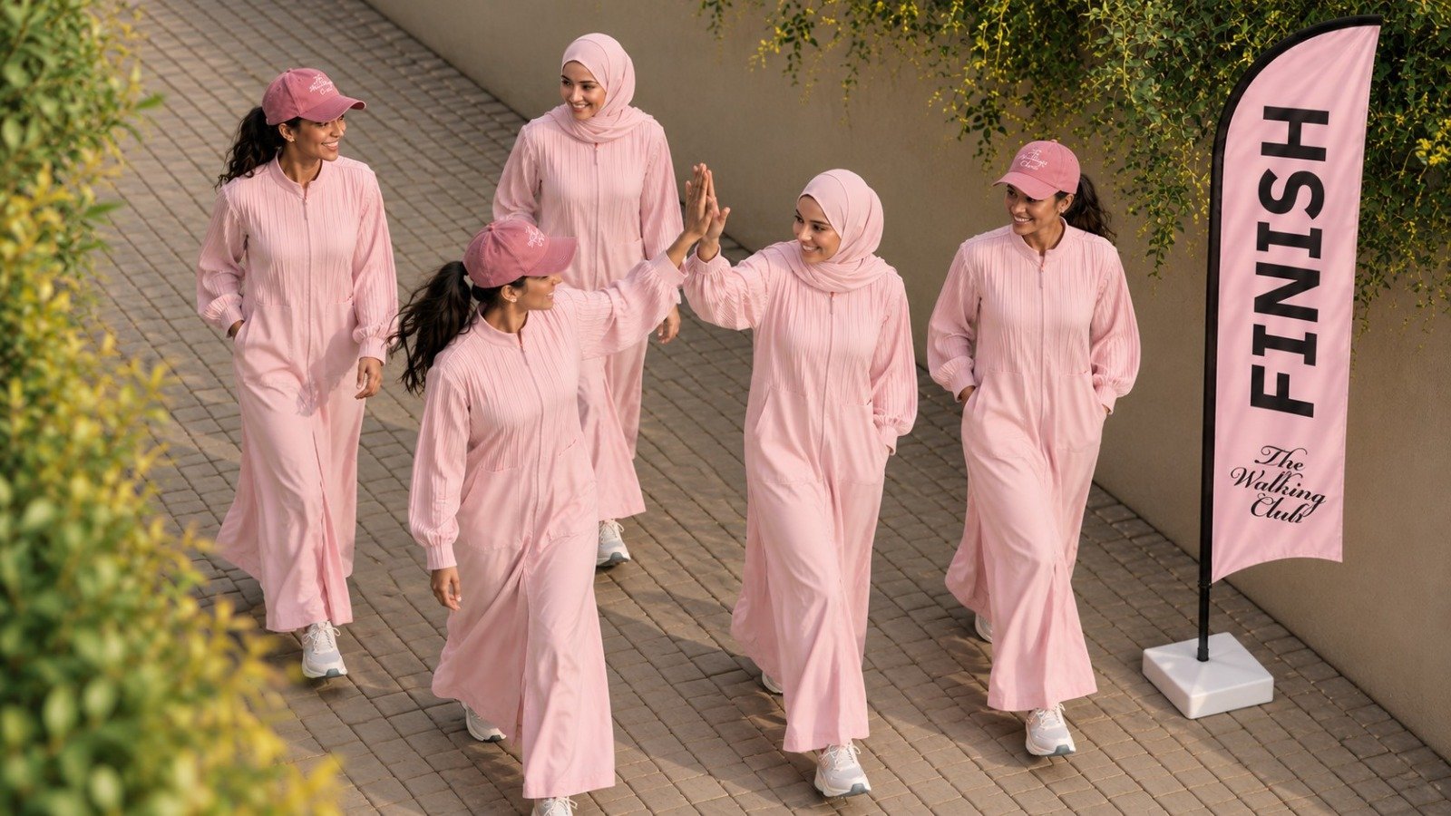 نادي DAS Club يطلق أول عباءة رياضية ضمن مجموعة “DAS SPORT” بالتزامن مع إطلاق مبادرة “نادي المشي”